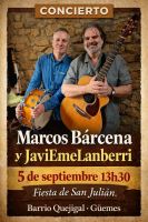 Marcos Bárcena y JaviEme Lanberri