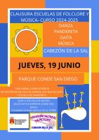 Clausura escuelas de folclore y Música 