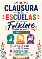 Clausura de las escuelas de Folklore 